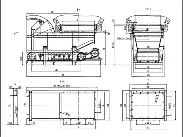 扇形閥門帶式（甲帶）給料機的承載能力較強、噪音低、整機使用壽命長